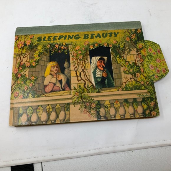 VINTAGE SLEEPING BEAUTY POP-UP BOOK Kubasta 1961 - Picture 11 of 13